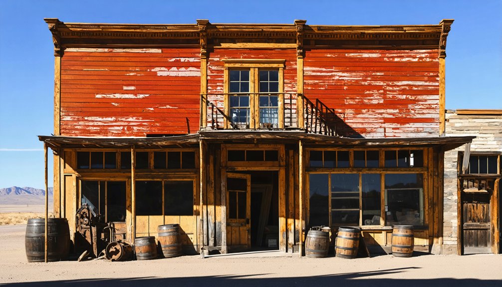 preserved gold rush architecture