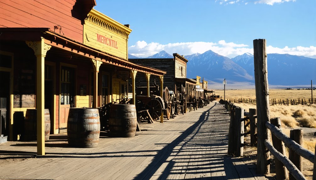 preserved gold rush towns