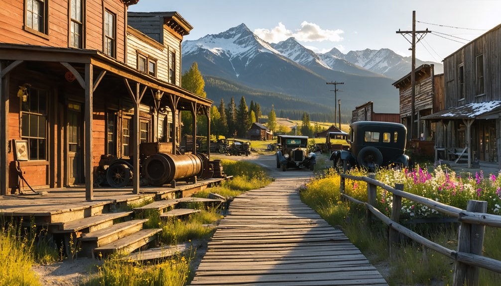 preserved mining town history