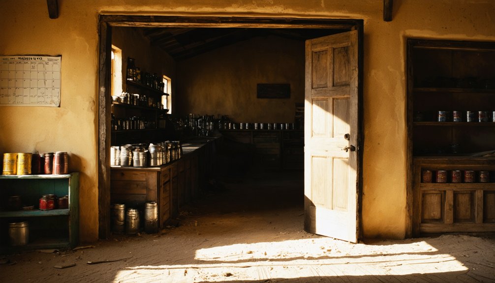 remnants of forgotten mining