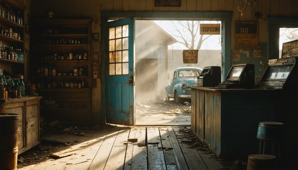 remote ghost town access