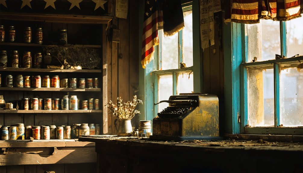 resource booms and abandonment