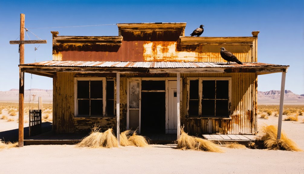 ruins of a forgotten community