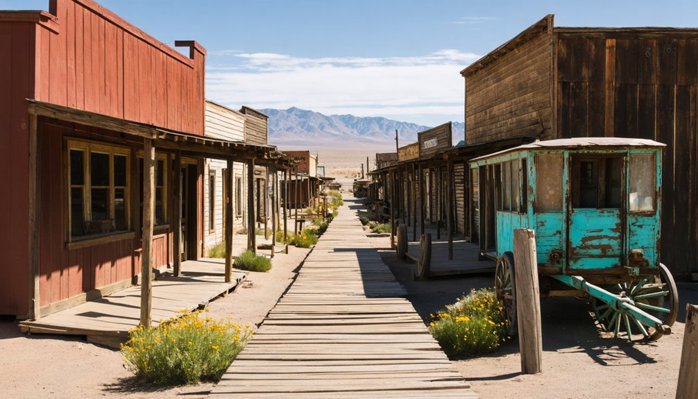silver mining ghost town