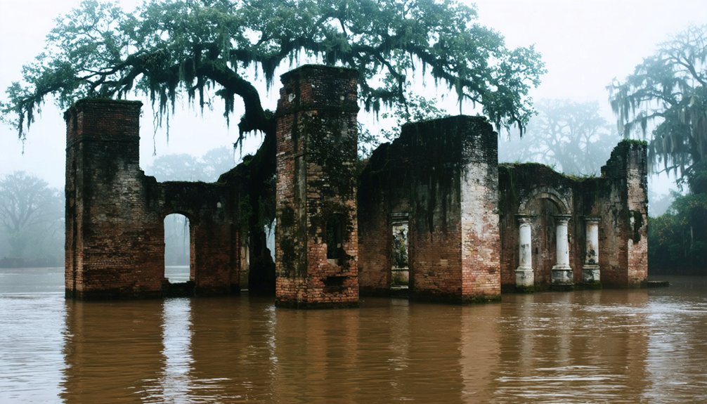 submerged capital s haunting history