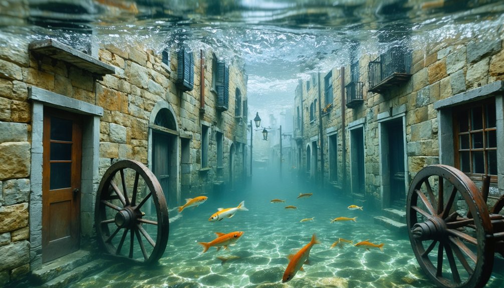 submerged ghost towns rivers