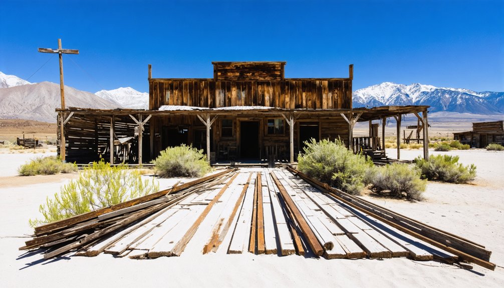 submerged gold rush remnants