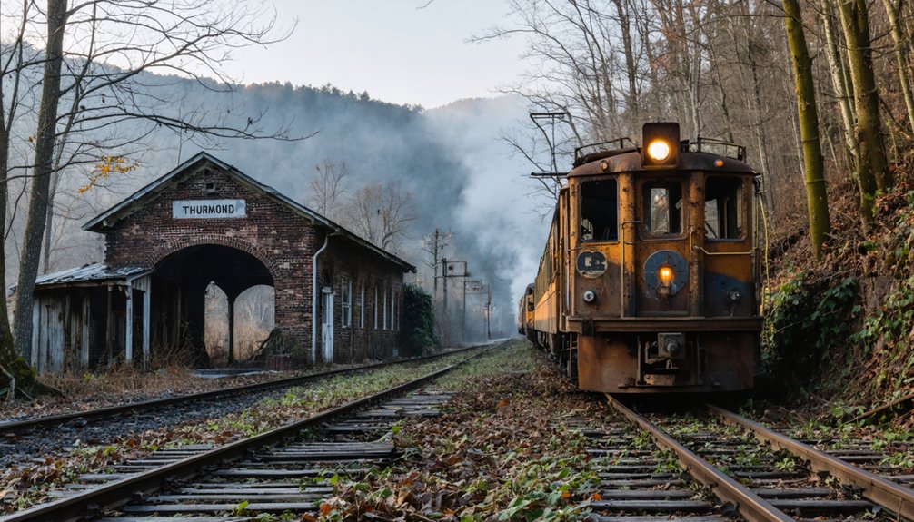thurmond s historic coal shipping