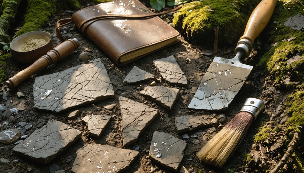 unearthing native american artifacts