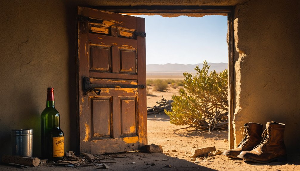 untouched mining community ruins