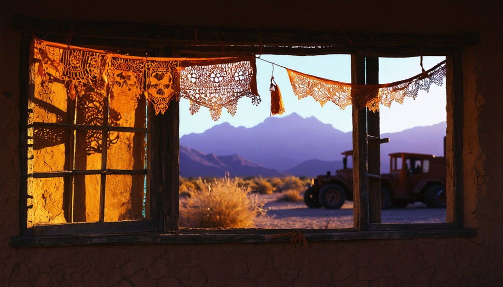 vibrant ghost town celebrations