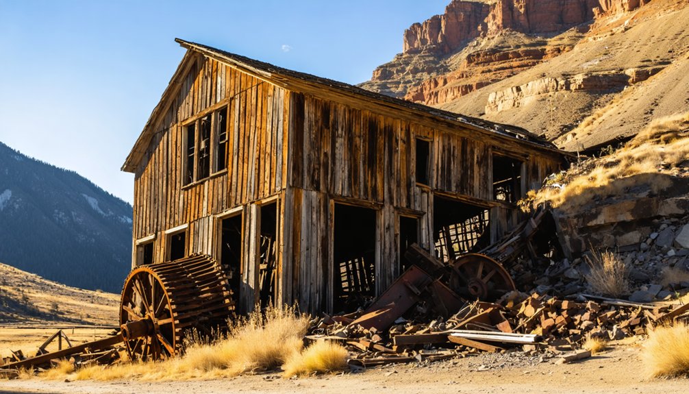 weathered structures haunting remnants