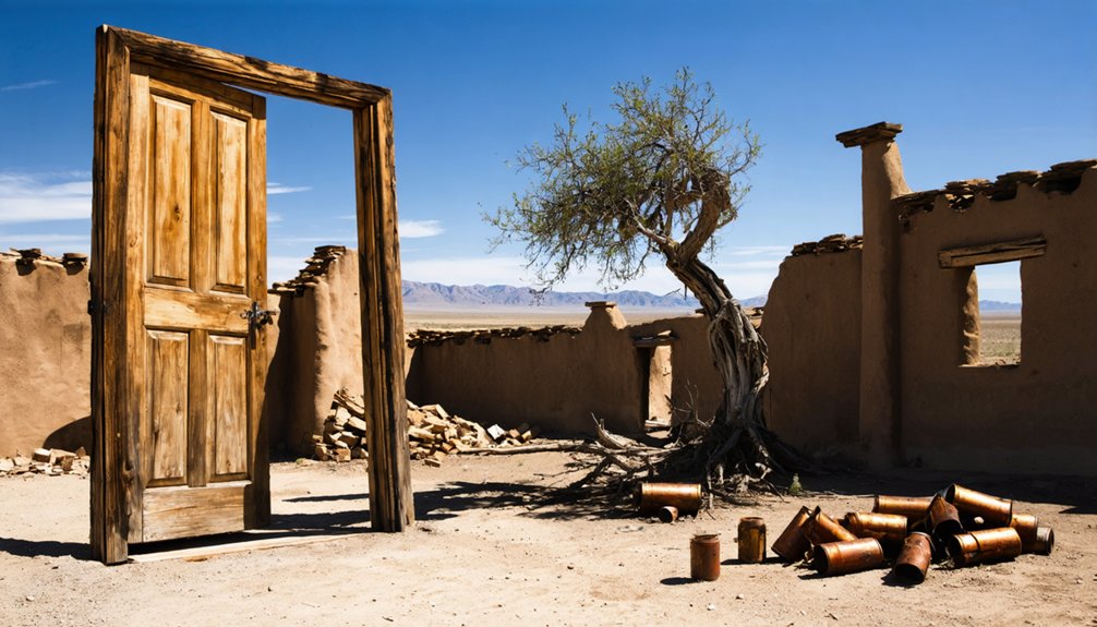 weaver s ghost town ruins