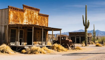 Fort Rock, Arizona Ghost Town