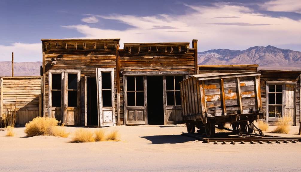 abandoned california mining village