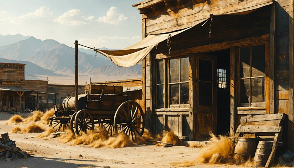 abandoned canine themed ghost town