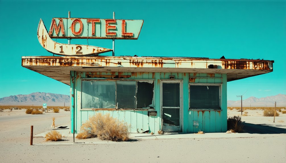 abandoned cities by highway