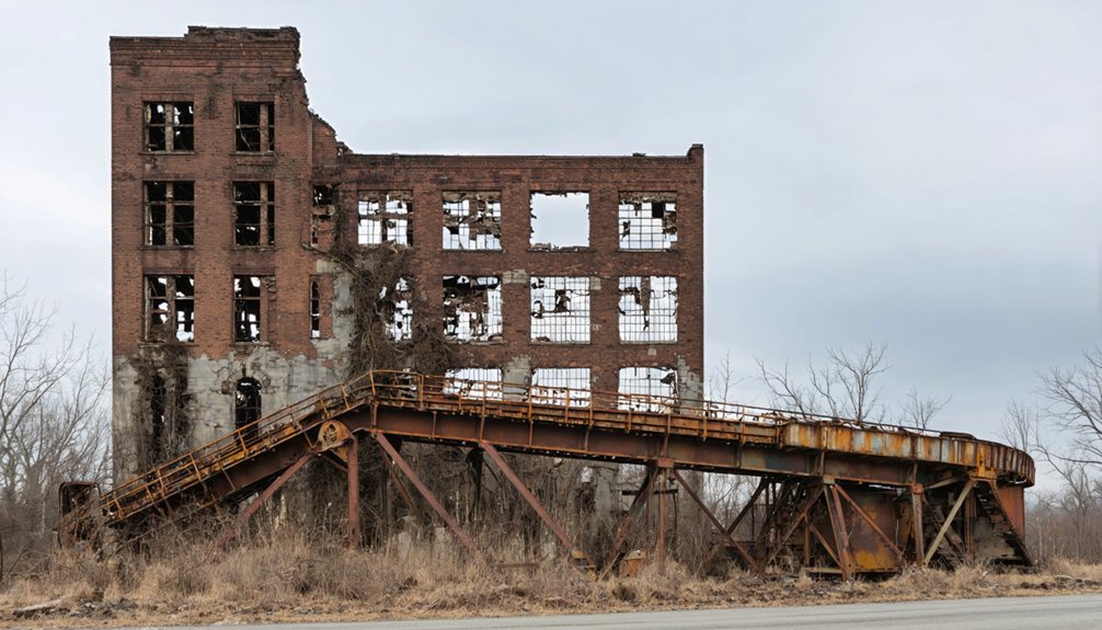 abandoned cities in rust belt
