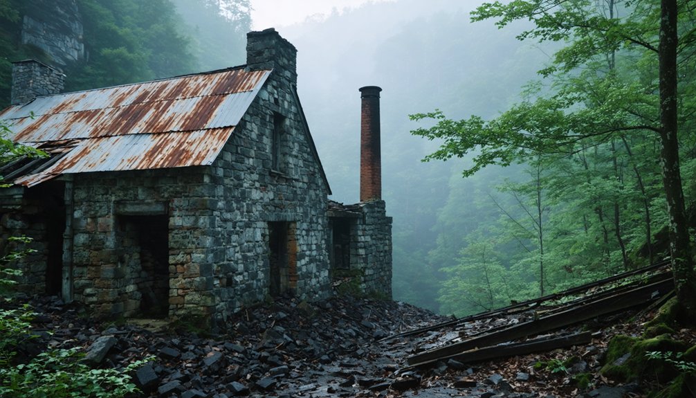abandoned coal mining community