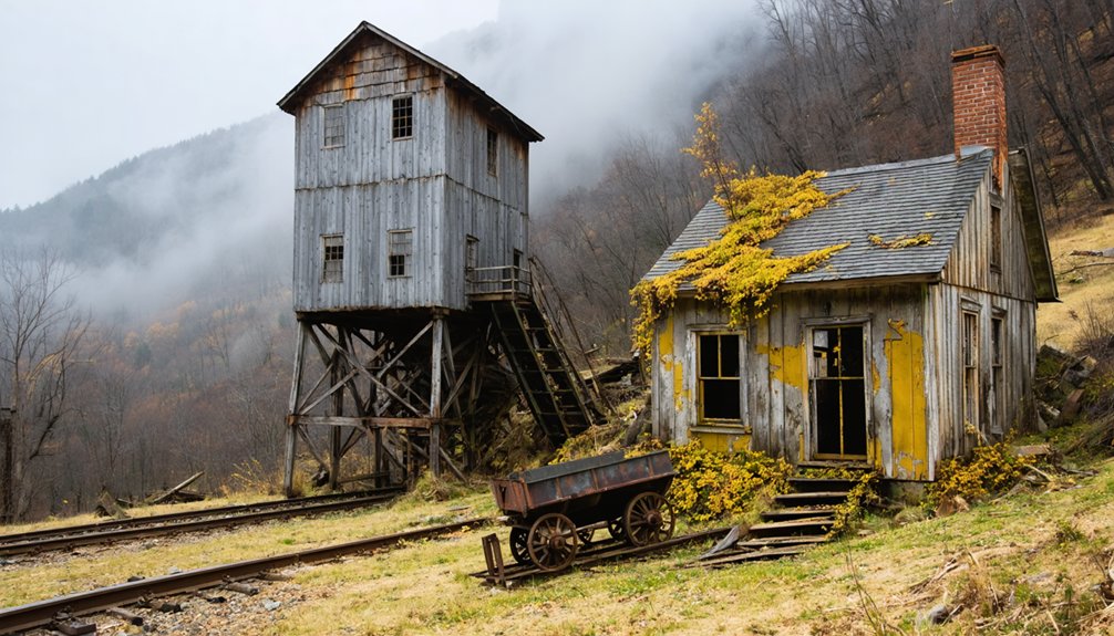 abandoned coal mining towns