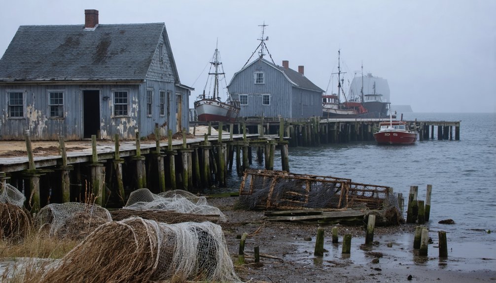abandoned coastal communities remnants