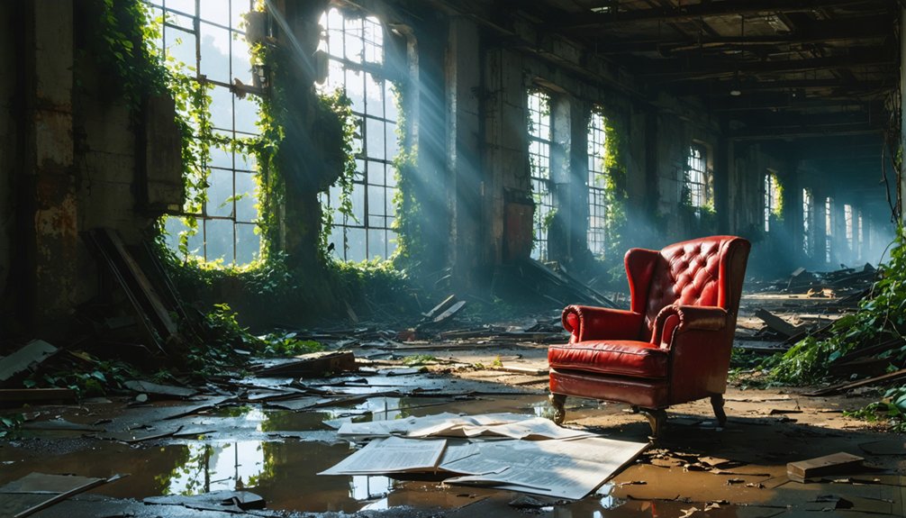 abandoned factories urban decay