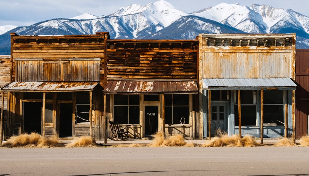 abandoned ghost town landscapes