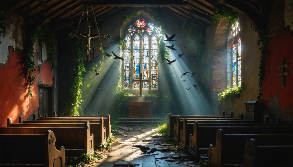 abandoned landmarks reflect decline