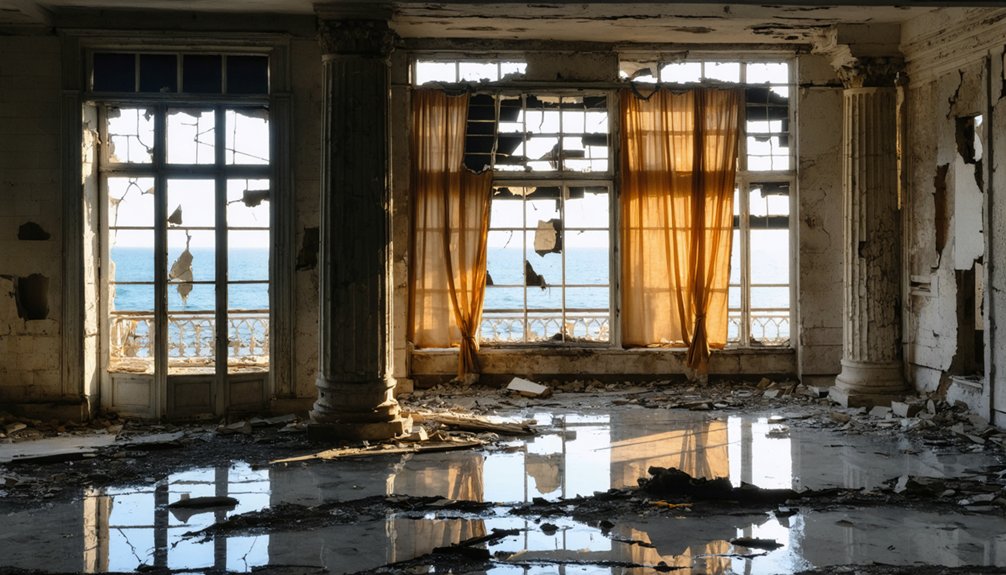 abandoned military resort complex