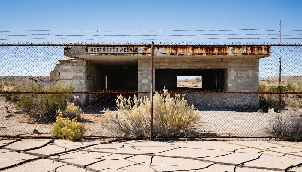 abandoned military settlement remnants