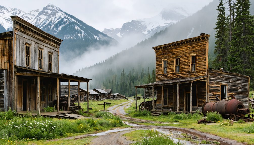 abandoned mining settlement history