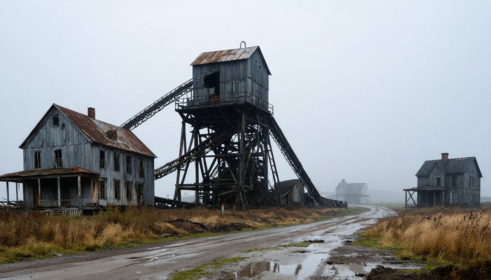 abandoned mining town exploration