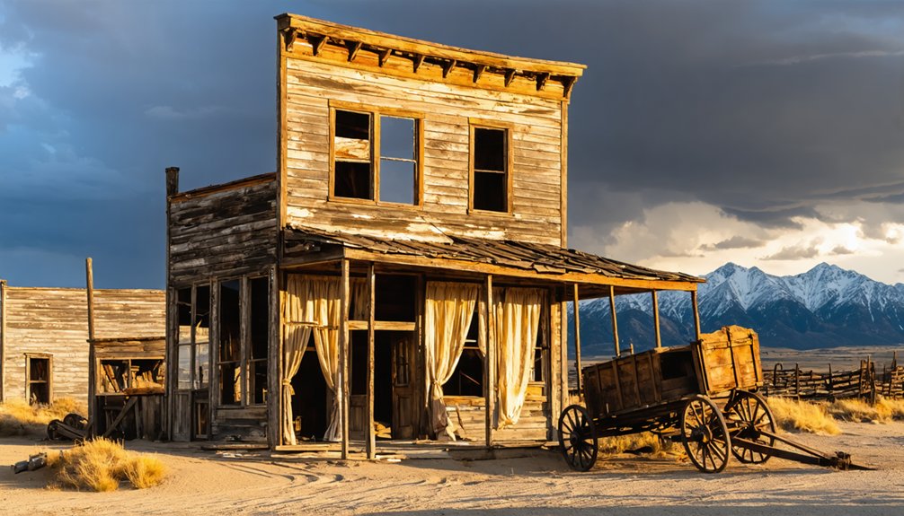 abandoned mining towns decline