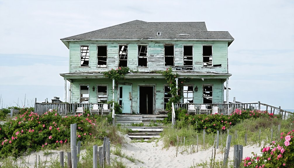 abandoned seaside resort exploration