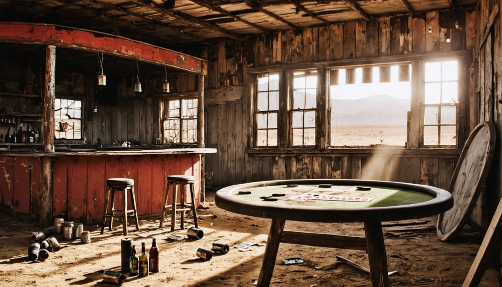 abandoned settlements in desert