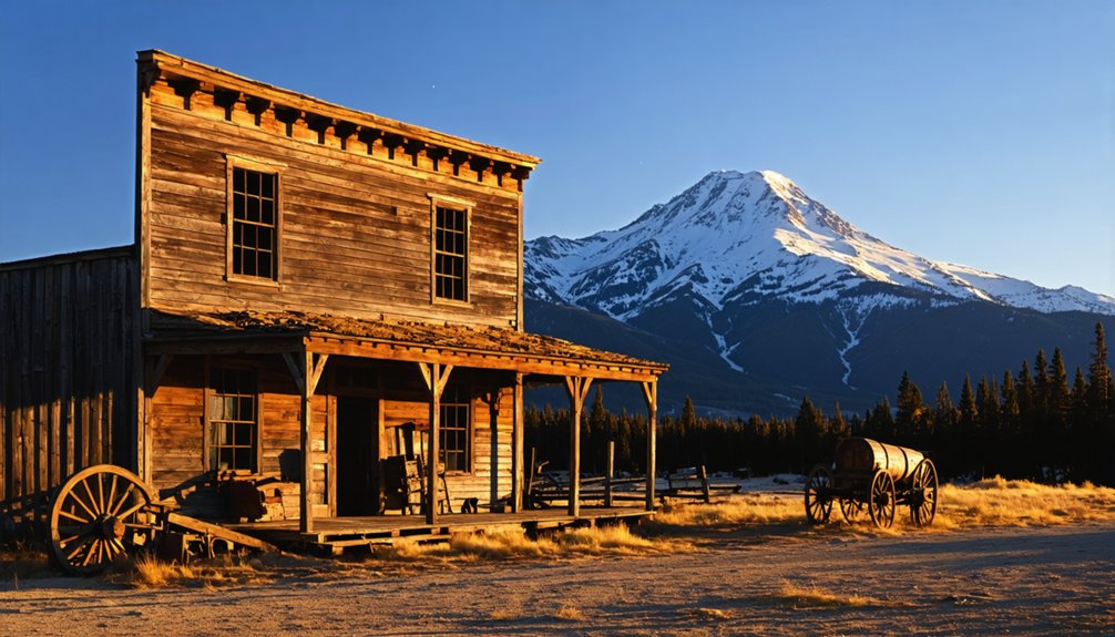 abandoned settlements on trail