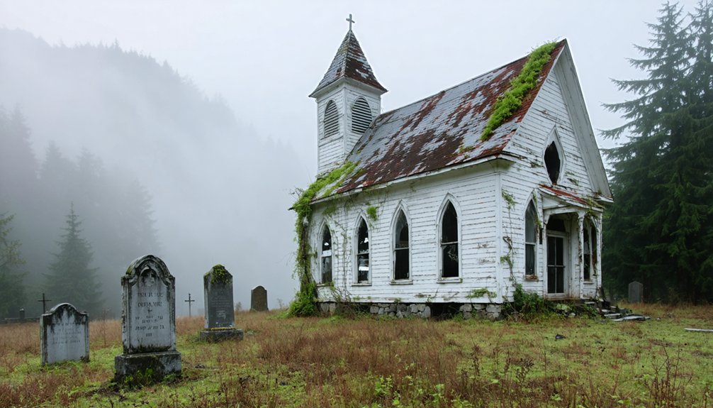 abandoned settlements on trail