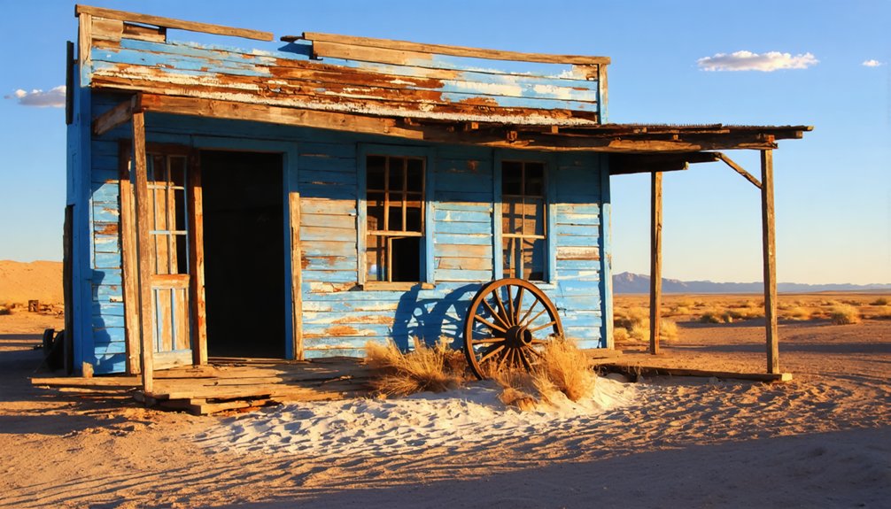 abandoned settlements on trail