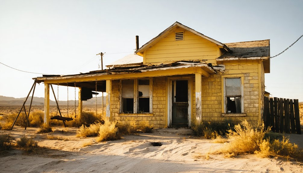 abandoned towns declining values