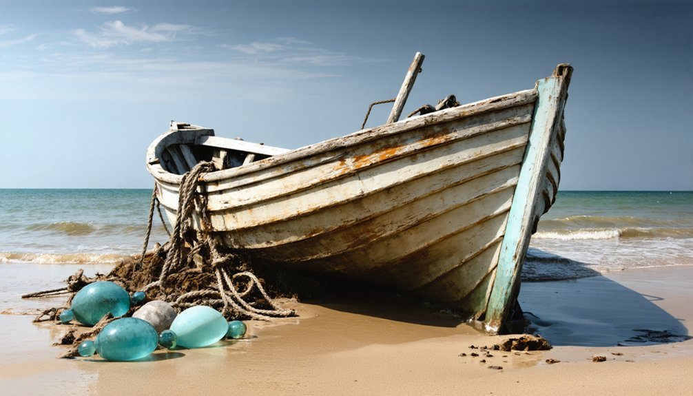 ancient fishing community artifacts