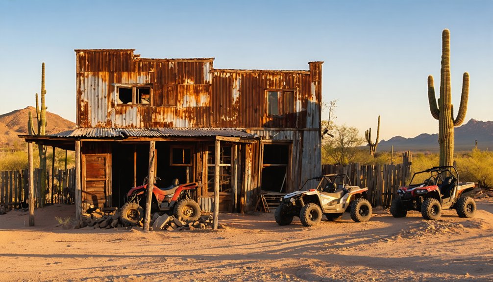 atv accessible arizona ghost towns