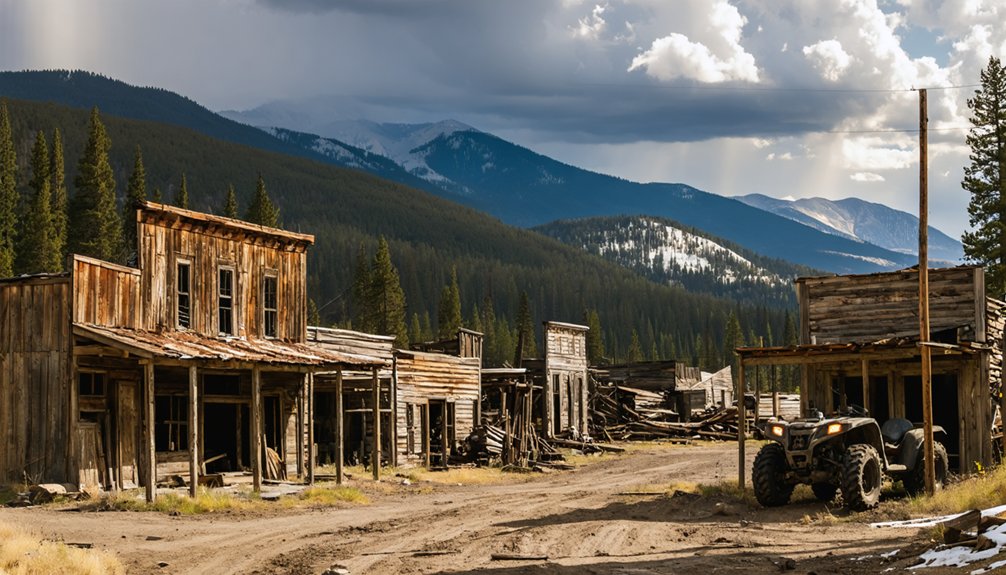 atv accessible colorado ghost towns
