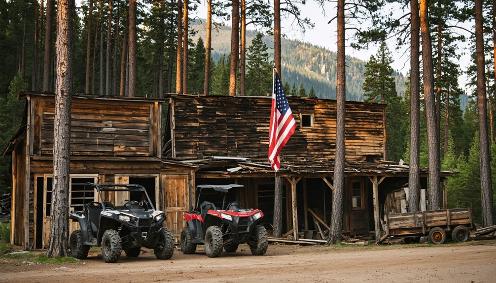 atv accessible ghost towns