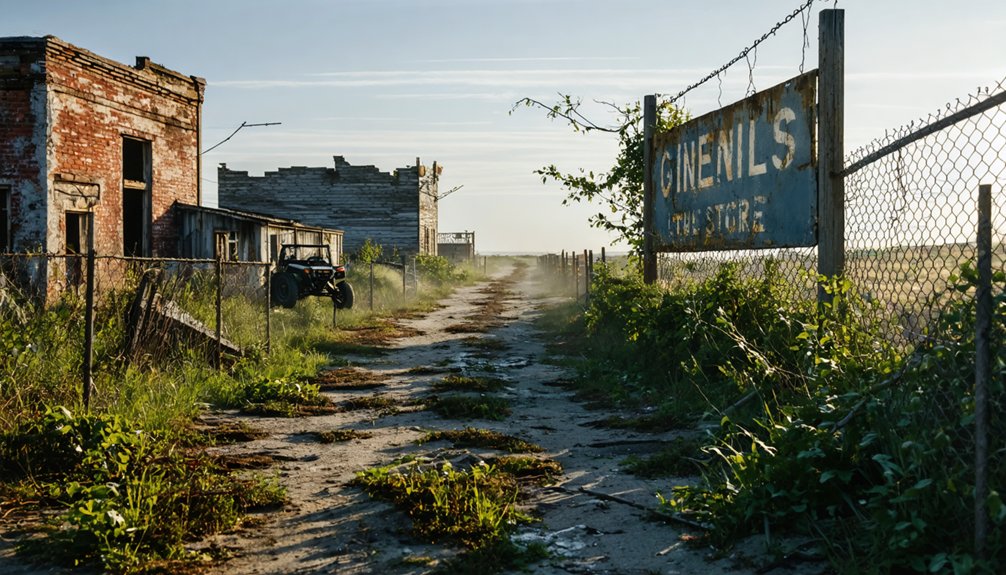 atv accessible ghost towns delaware