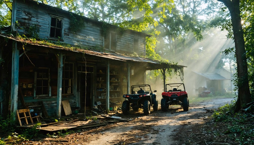 atv accessible ghost towns georgia