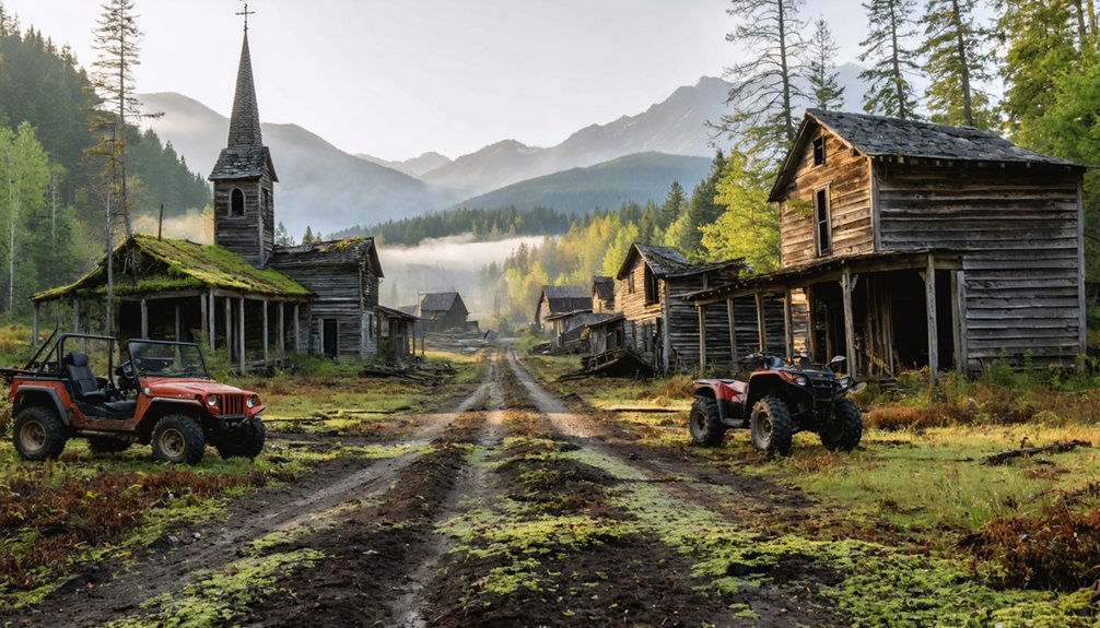atv accessible ghost towns