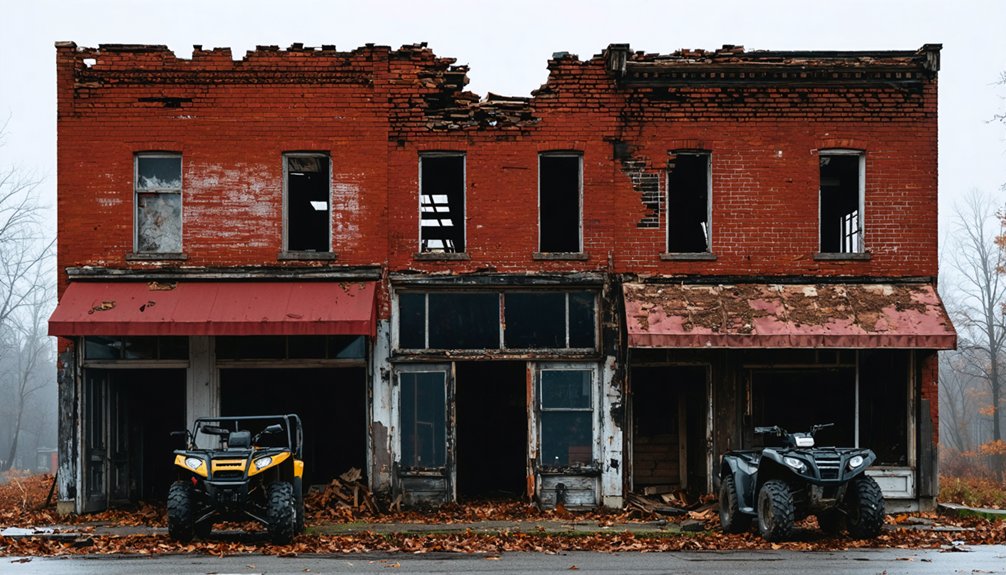 atv accessible michigan ghost towns