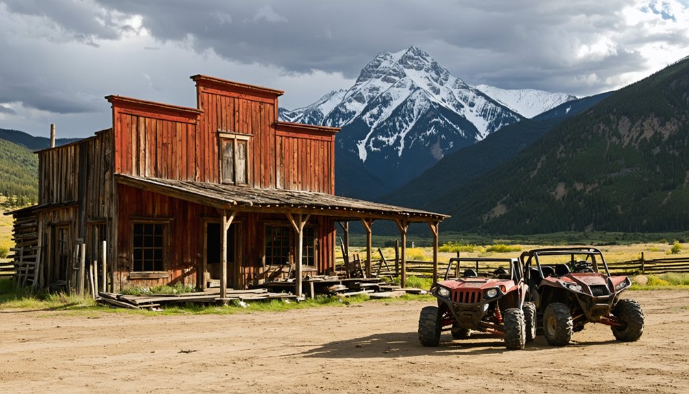 atv accessible rocky mountain ghost towns