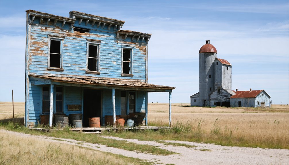 authentic north dakota ghost town
