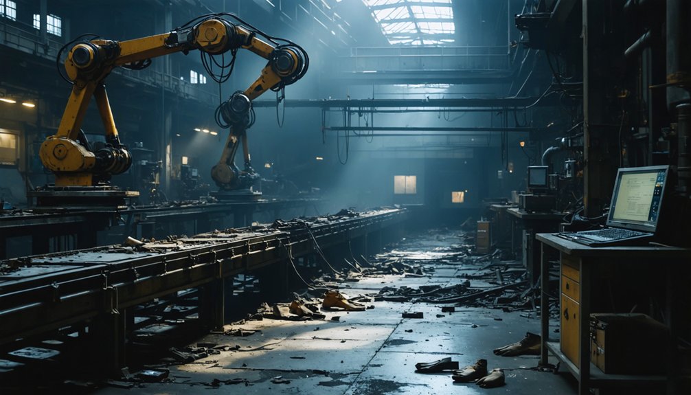 automation displaces manufacturing jobs